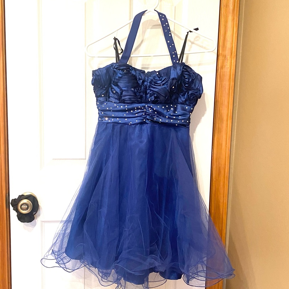 Josh & Jazz Blue Homecoming Dress